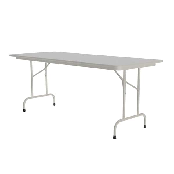 CF Melamine Folding Tables 30x96  Gray Granite